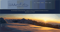 Desktop Screenshot of isaa.org