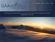 Tablet Screenshot of isaa.org